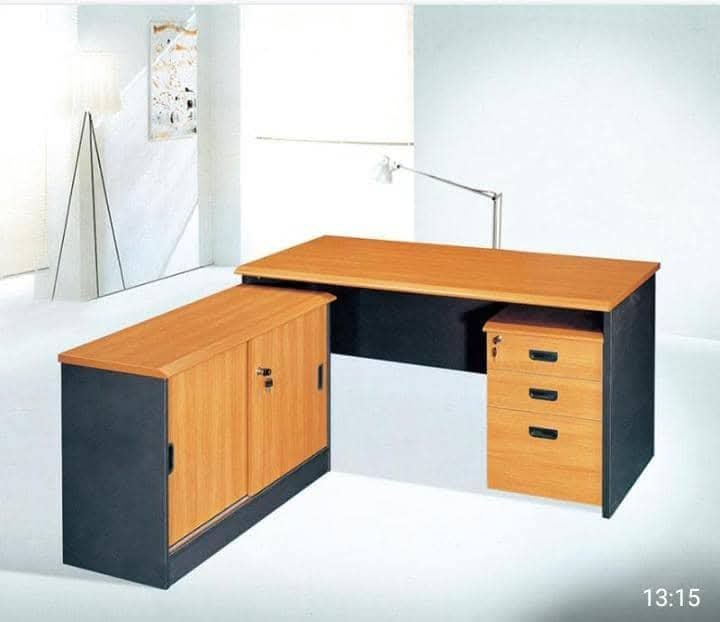 Bureau simple 1m60 avec retour