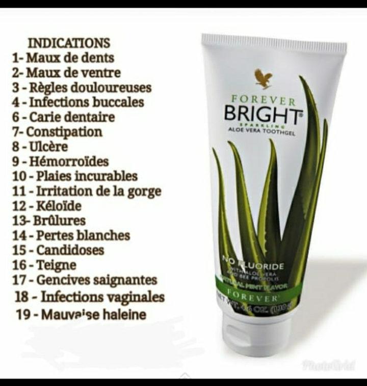Bright de Forever living product made USA