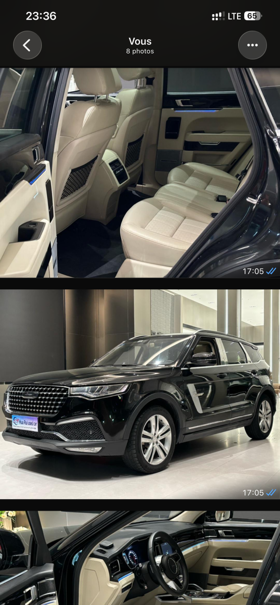 Voiture 4x4 T700 zhongtai