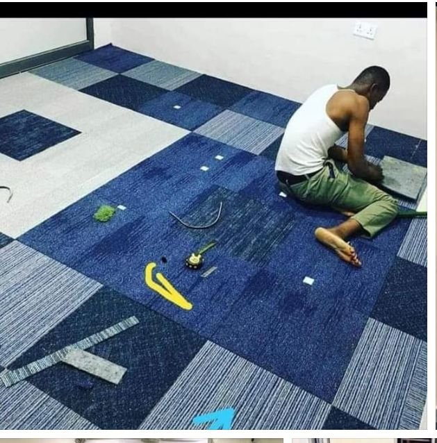 Tapis carreaux