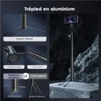Stabilisateur à cardan pour trépied oraimo SmartTripod 2 360°