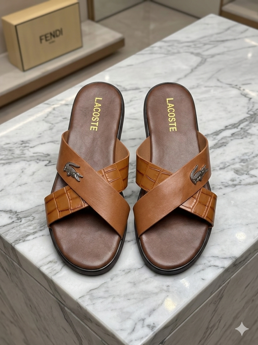 Sandales pour Homme Style Cuir - Neuves