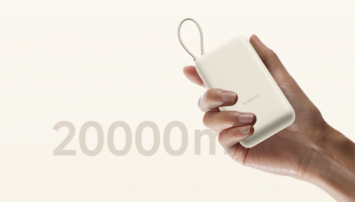 Xiaomi Power Bank 20000 (câble intégré)