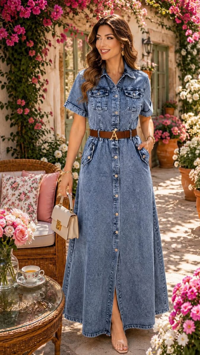 Jolie robes de jeans