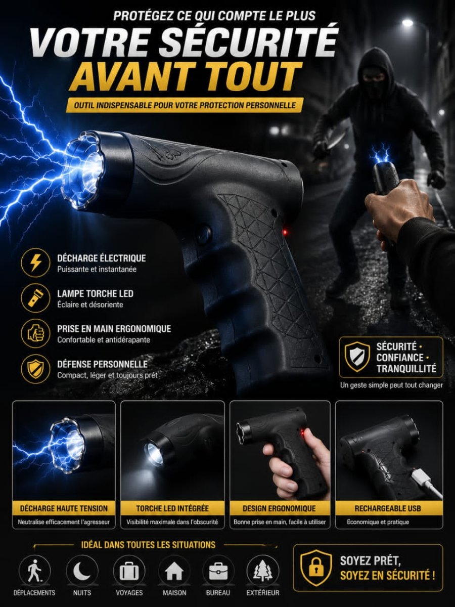 TASER RECHARGEABLE HEPU TD-1203