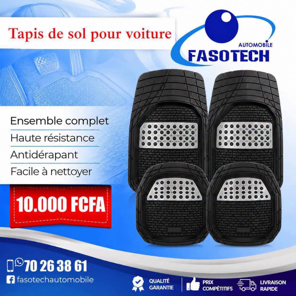 Tapis pour les véhicules