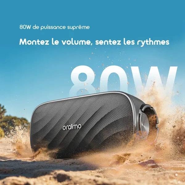 Oraimo SpaceBox Pro Enceinte sans fil SpaceBox Pro 80 W