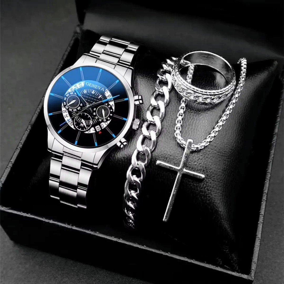 Montre de luxe Geneva ensemble