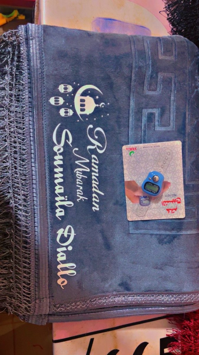 Tapis de prière personnaliser