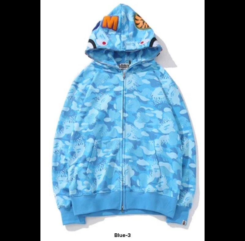 Pull Bape Shark hoodi