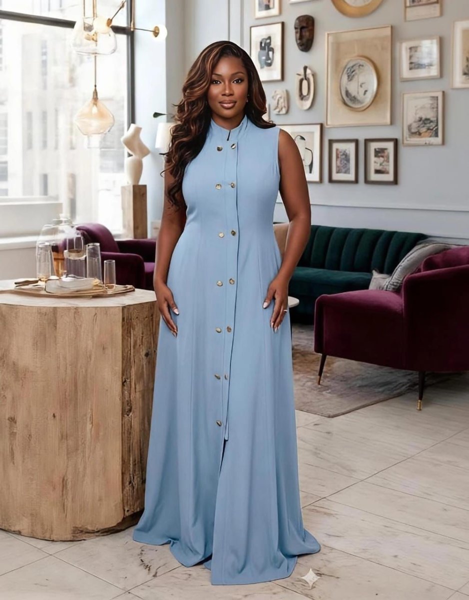 Robes longues avec ceinture