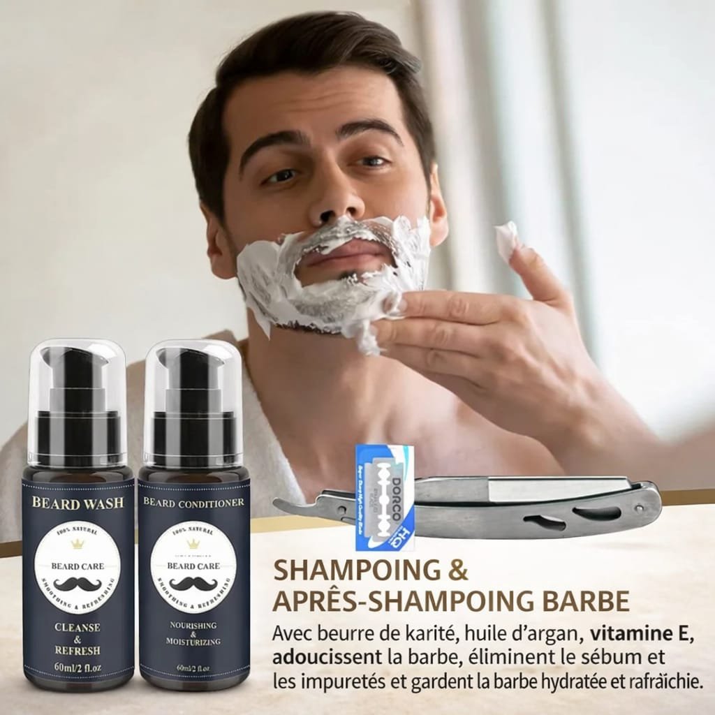 Kit Complet d’Entretien de Barbe