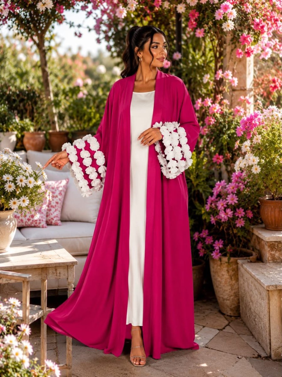 Des jolies robes hijab avec attache