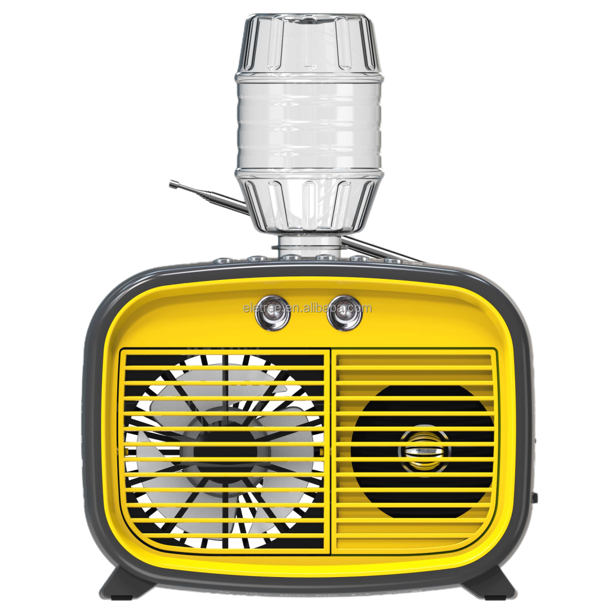 Radio avec Humidificateur et vatilateur