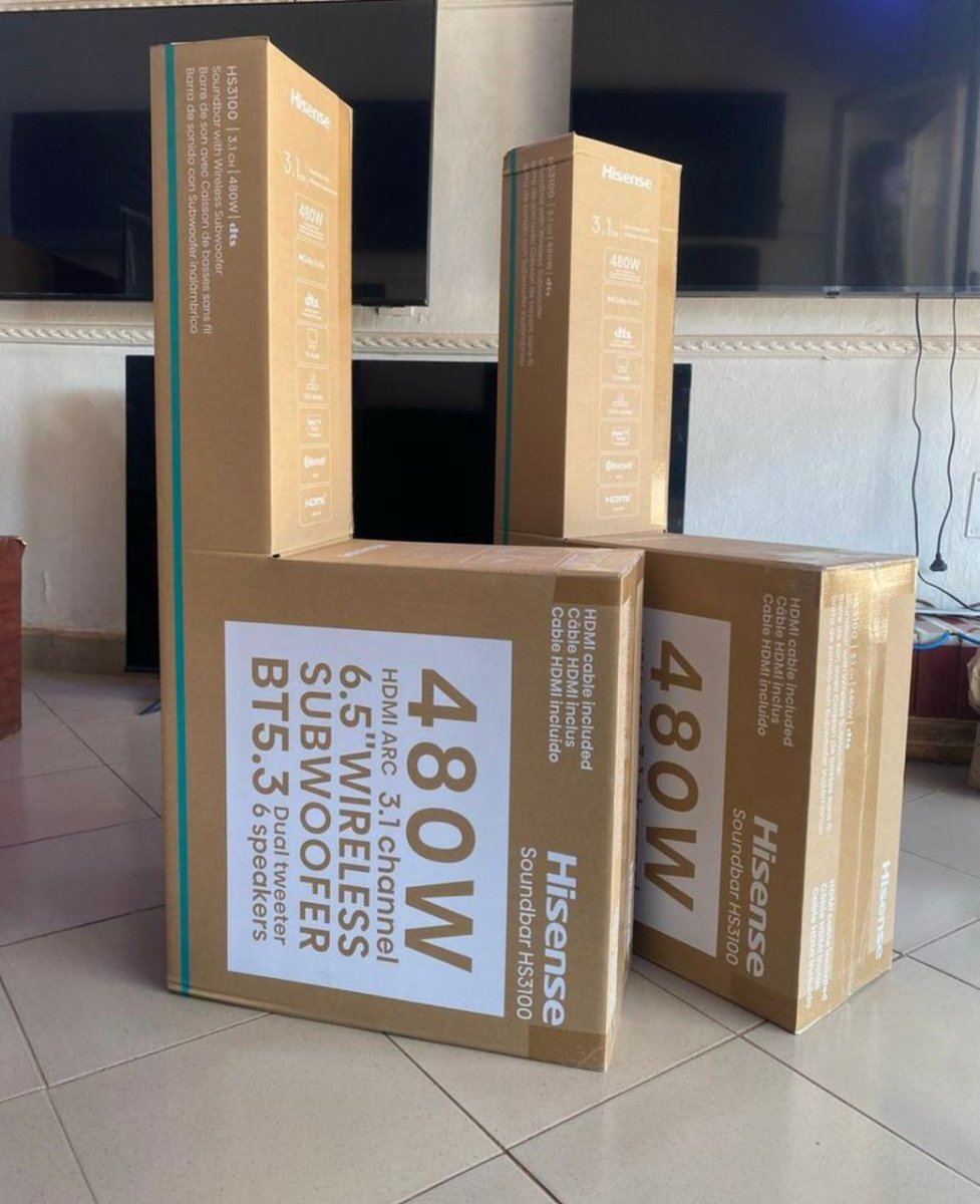 Barre de son 3.1 CH, 480 W Hesense