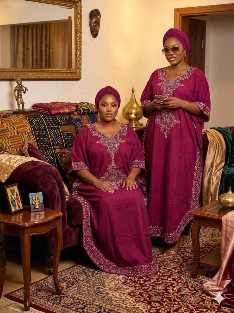 *Nouvel arrivage des jolies robes en coton avec foulard* 🥰🥰🥰                      *Votre prix ATS : 8.500f*  *Prix de vente : 10.000f à 15.000f*   *Tailles* : *Standard**Nouvel arrivage des jolies robes en coton avec foulard*   *TailleStandard*