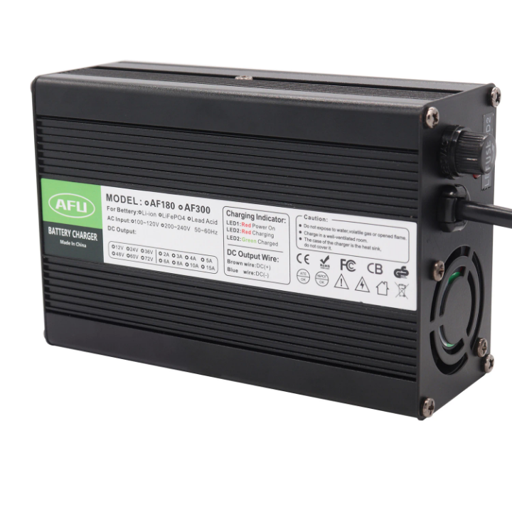 Chargeur moto électrique type au batterie lithium 60v 5A