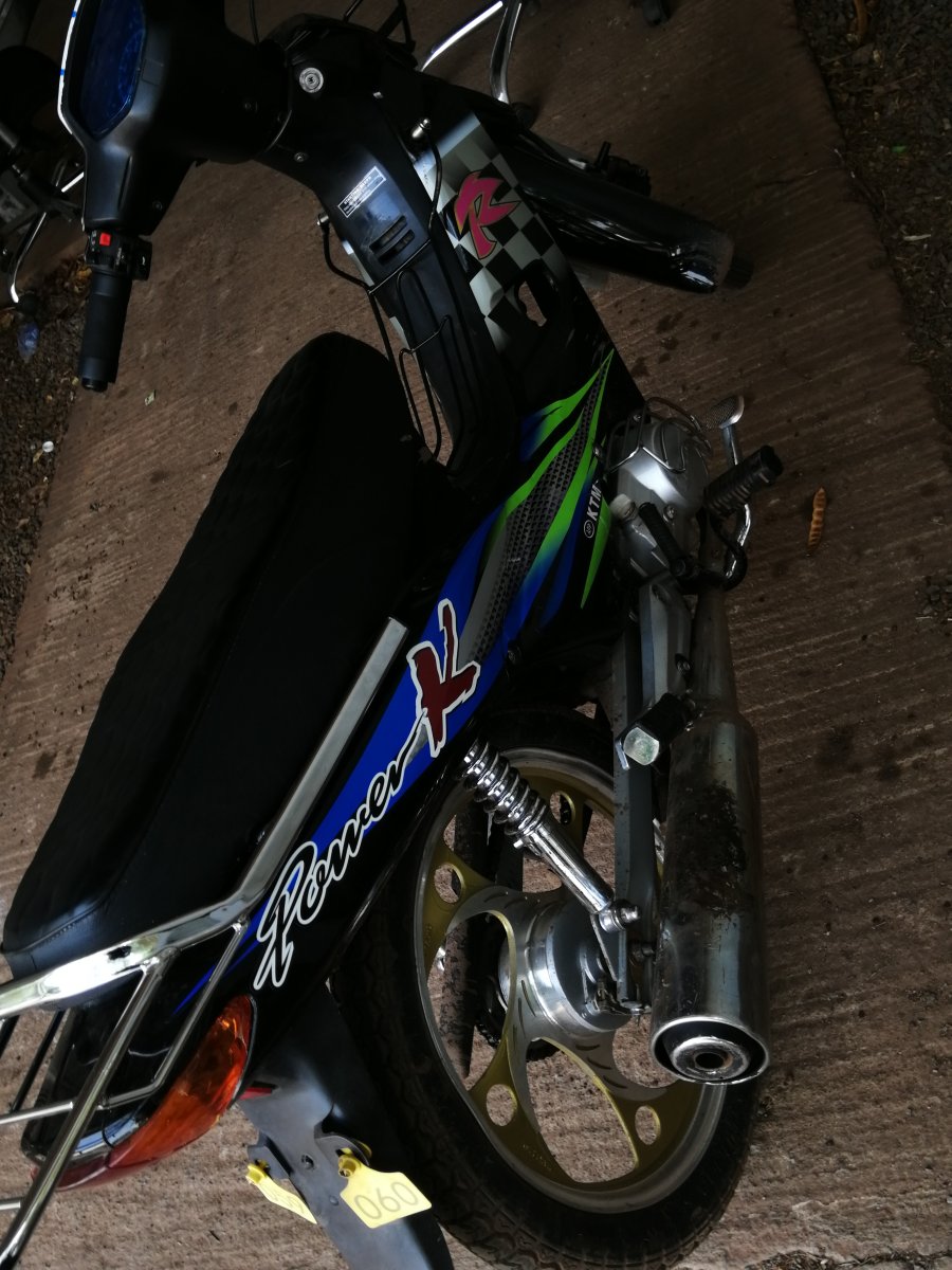 Moto KTM noir